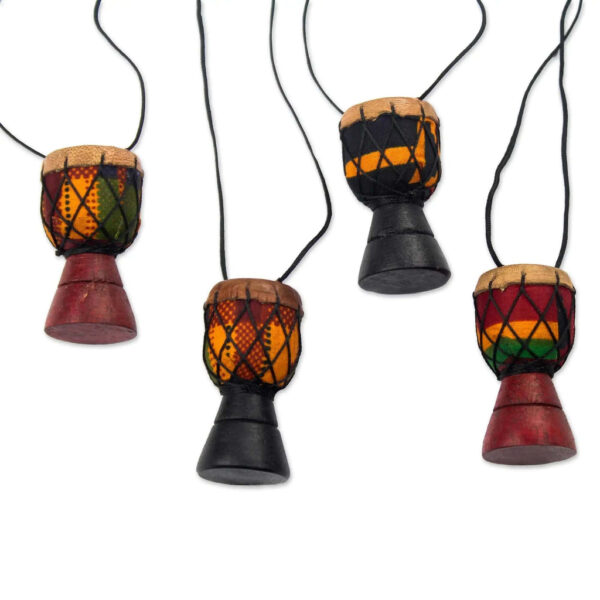Djembe Ornament Set