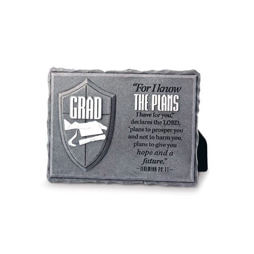 Grad Plaque: He is Your Shield Collection