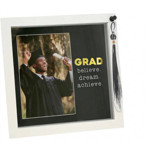 Graduate: Believe, Dream & Achieve Photo Frame