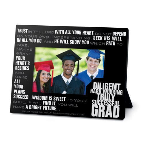 Graduation Photo Frame: Stacked Words Collection