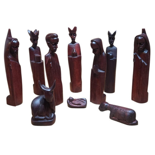 Jacaranda Wood Nativity Set