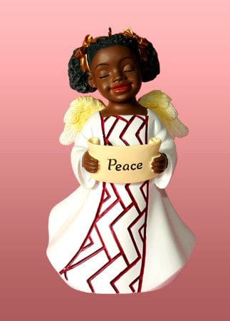 Peace Ornament (White)