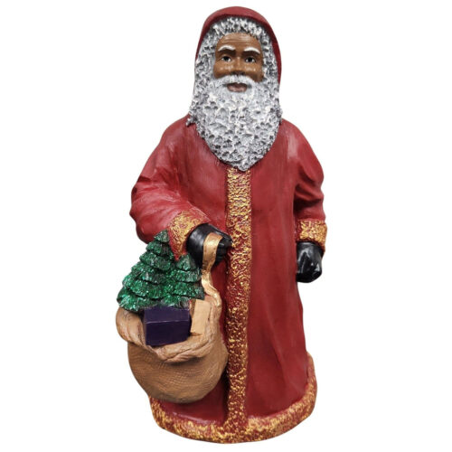 Santa Claus with Gift Sack Figurine