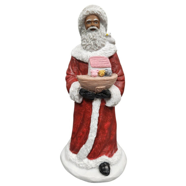 Santa Claus with Toy Boat II Figurine