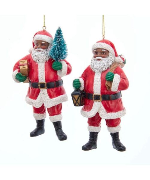 Santa Ornament Christmas Ornament Set