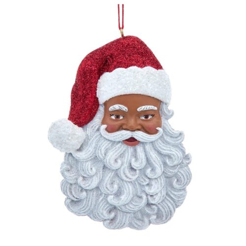Soulful Santa Claus: Christmas Ornament