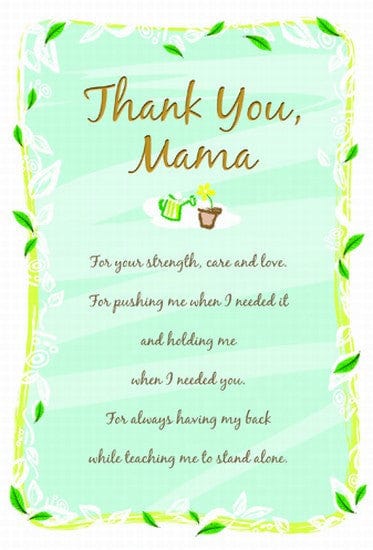 Thank You Mama